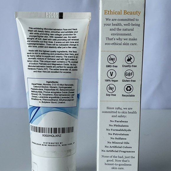 Derma-e Vitamin C Renewing Moisturizer & EVERCLEAR NOW FACE N NECK WASH 9/2023 - Picture 3 of 7